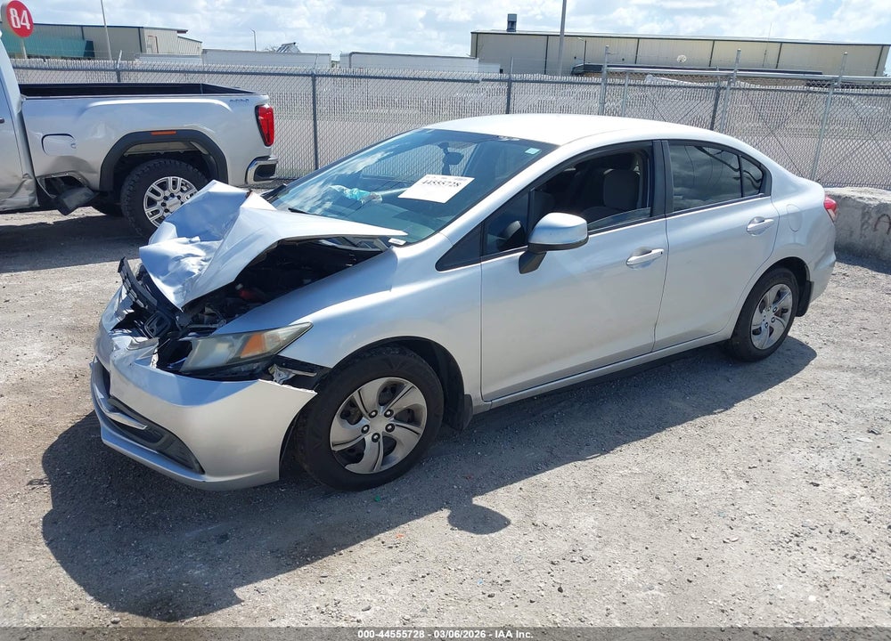 2013 HONDA CIVIC LX VIN: 2HGFB2F59DH503449