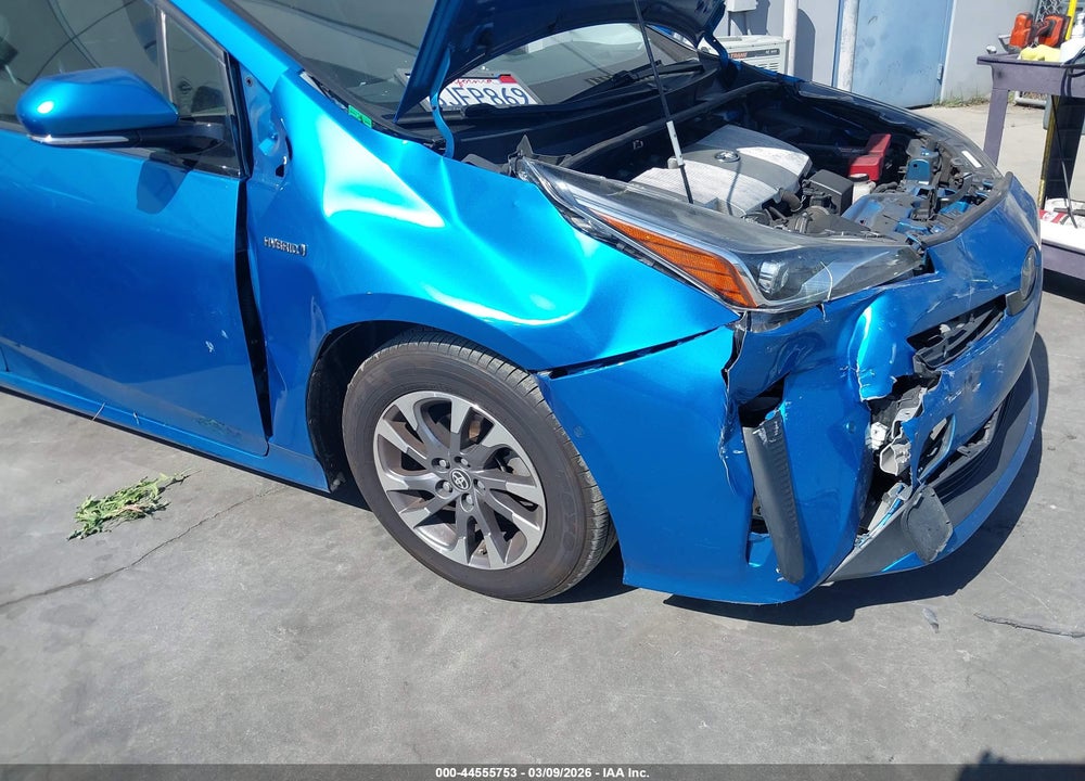 2019 TOYOTA PRIUS LIMITED VIN: JTDKARFU1K3073724