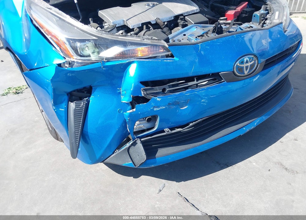 2019 TOYOTA PRIUS LIMITED VIN: JTDKARFU1K3073724
