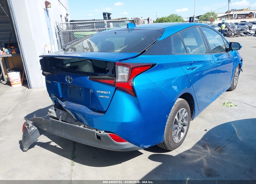 2019 TOYOTA PRIUS LIMITED VIN: JTDKARFU1K3073724