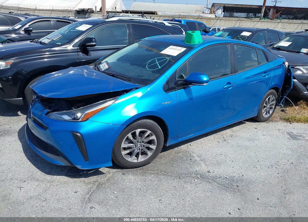 2019 TOYOTA PRIUS LIMITED VIN: JTDKARFU1K3073724