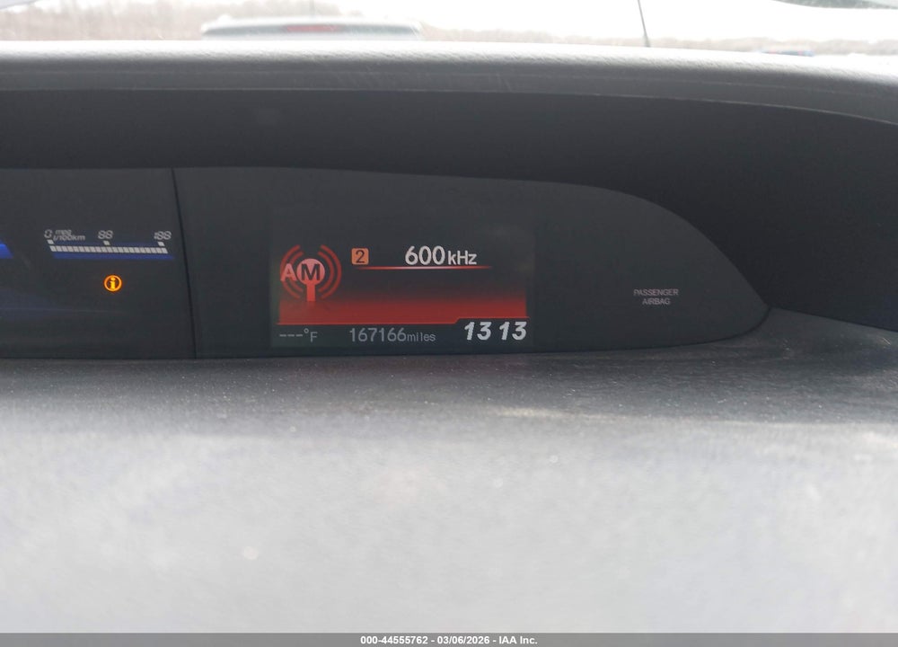 2013 HONDA CIVIC EX VIN: 19XFB2F8XDE201558