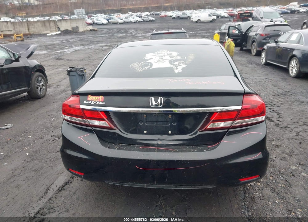 2013 HONDA CIVIC EX VIN: 19XFB2F8XDE201558