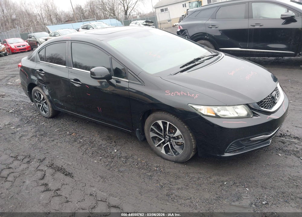 2013 HONDA CIVIC EX VIN: 19XFB2F8XDE201558