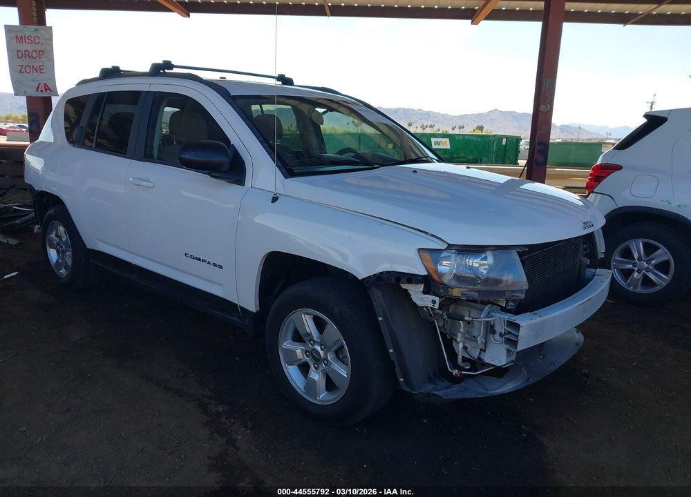 2014 JEEP COMPASS SPORT VIN: 1C4NJCBA0ED602424
