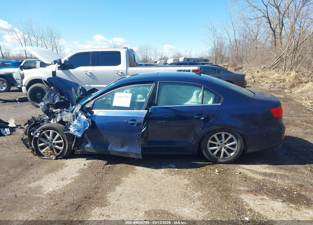 2014 VOLKSWAGEN JETTA 1.8T SE VIN: 3VWD17AJ9EM422512