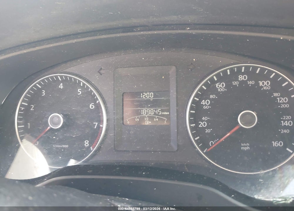 2014 VOLKSWAGEN JETTA 1.8T SE VIN: 3VWD17AJ9EM422512