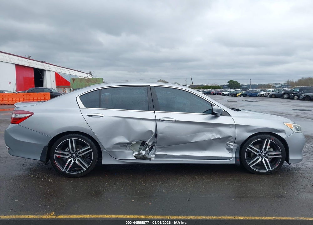 2016 HONDA ACCORD SPORT VIN: 1HGCR2F50GA125698