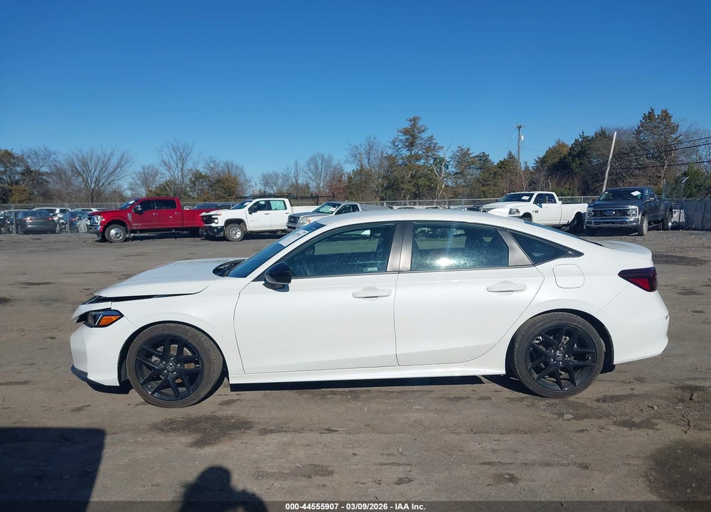 2025 HONDA CIVIC SPORT VIN: 2HGFE2F51SH606370