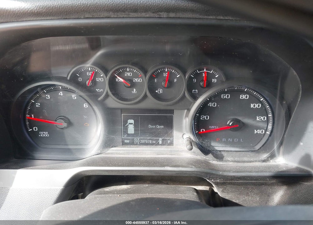 2020 CHEVROLET SILVERADO 1500 4WD  STANDARD BED WT VIN: 3GCUYAEF7LG326763