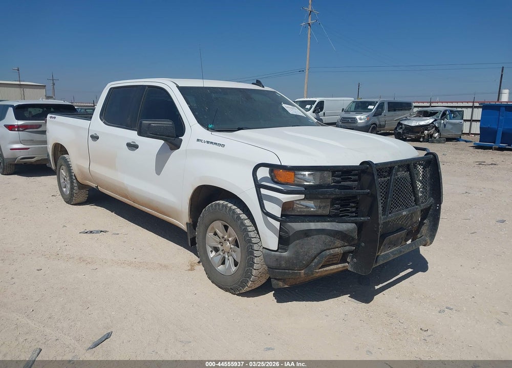 2020 CHEVROLET SILVERADO 1500 4WD  STANDARD BED WT VIN: 3GCUYAEF7LG326763