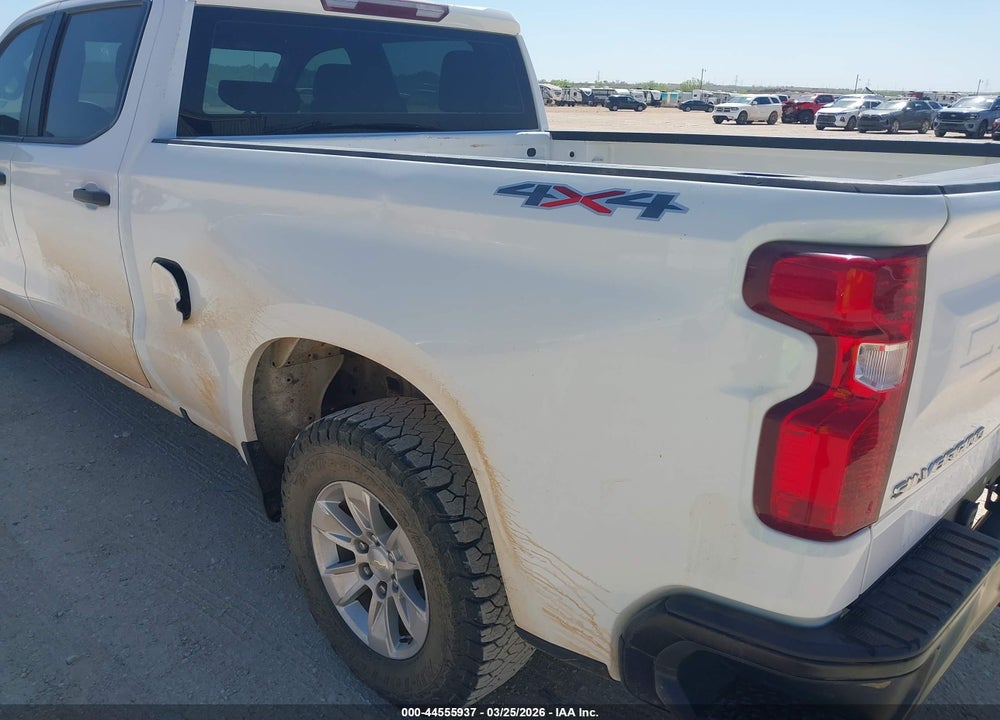 2020 CHEVROLET SILVERADO 1500 4WD  STANDARD BED WT VIN: 3GCUYAEF7LG326763