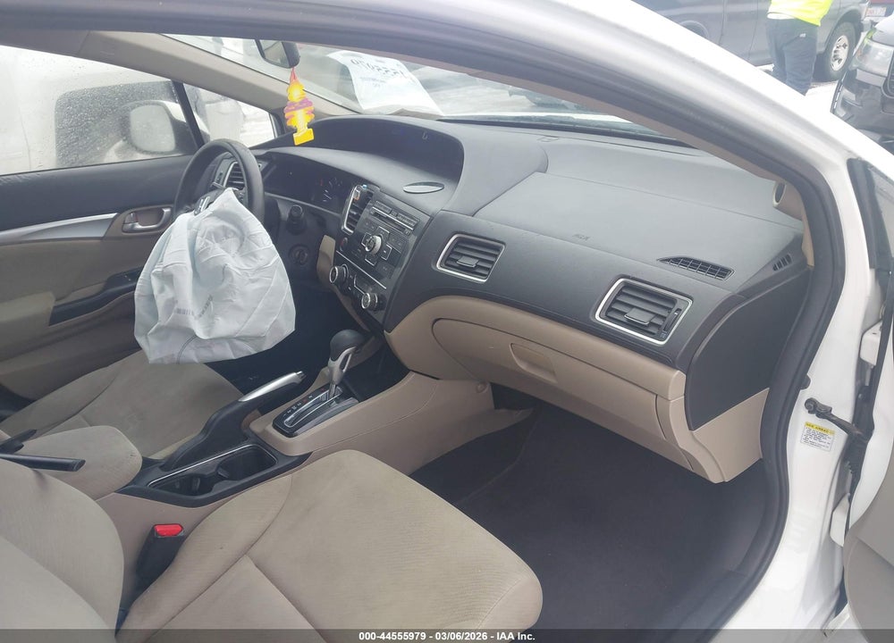 2013 HONDA CIVIC EX VIN: 19XFB2F88DE264917
