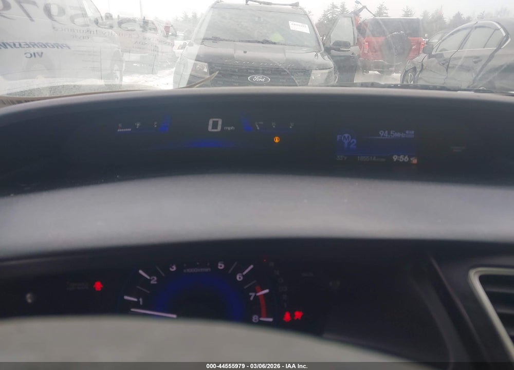 2013 HONDA CIVIC EX VIN: 19XFB2F88DE264917