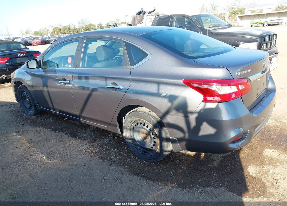 2016 NISSAN SENTRA S VIN: 3N1AB7AP0GY241627