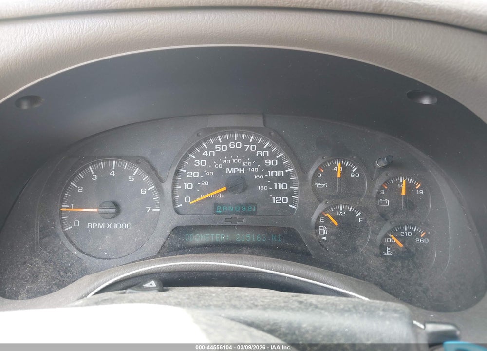2002 CHEVROLET TRAILBLAZER LT VIN: 1GNDS13S822462223