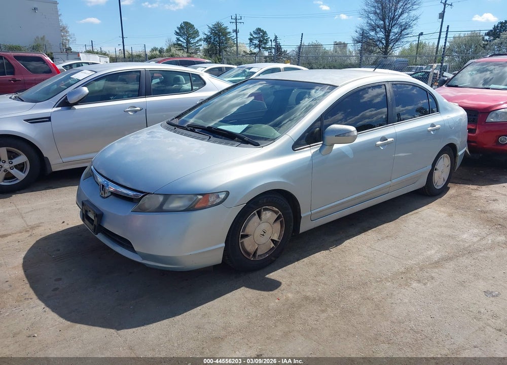 2007 HONDA CIVIC HYBRID VIN: JHMFA36257S014264