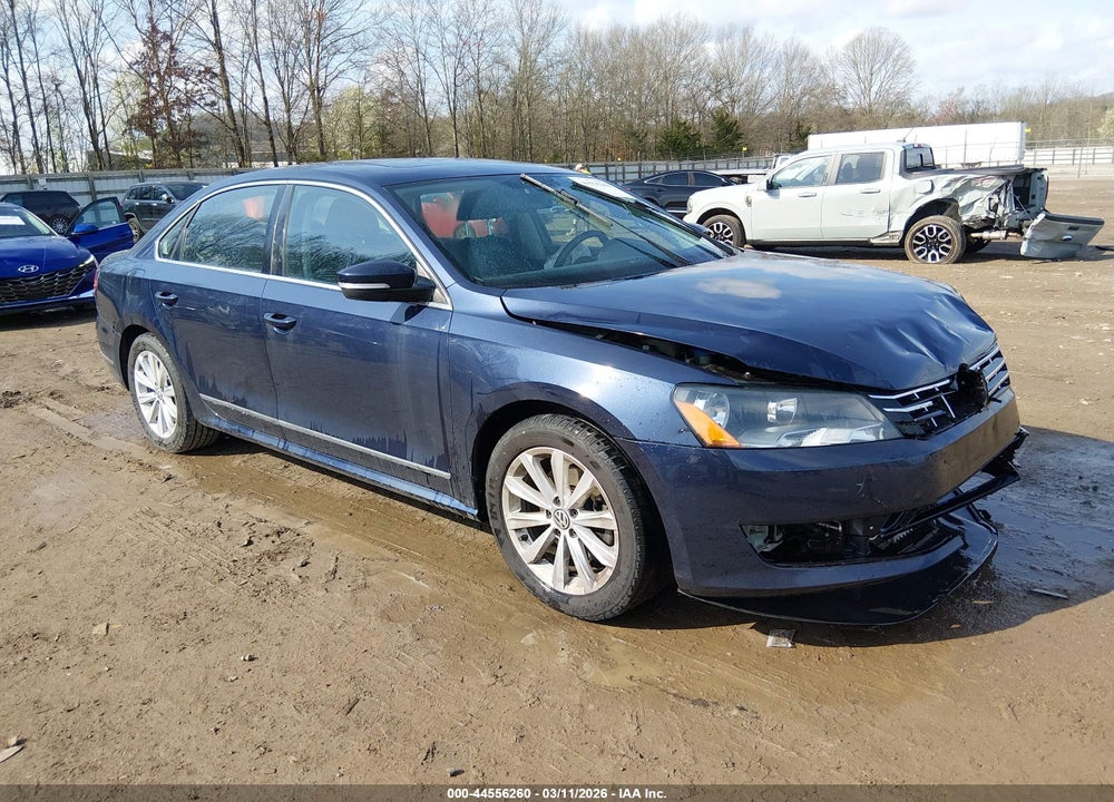 2012 VOLKSWAGEN PASSAT 2.5L SEL VIN: 1VWCH7A37CC075978