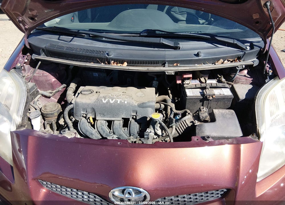 2009 TOYOTA YARIS VIN: JTDKT903095222262