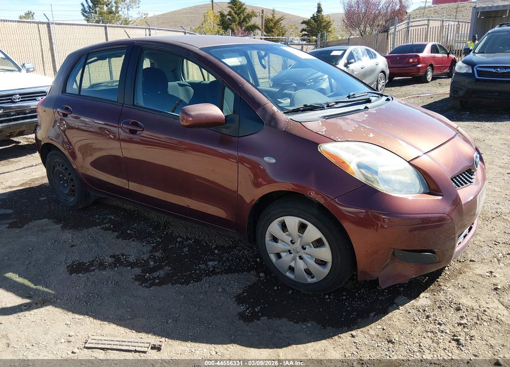 2009 TOYOTA YARIS VIN: JTDKT903095222262