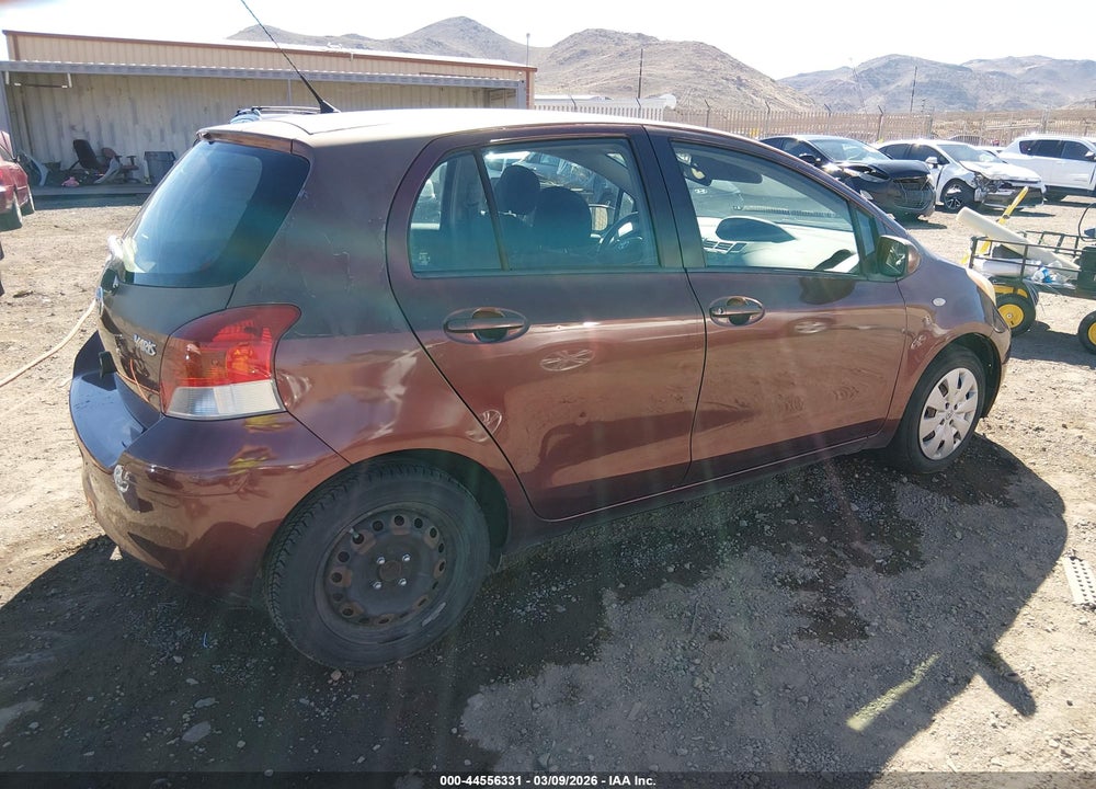 2009 TOYOTA YARIS VIN: JTDKT903095222262