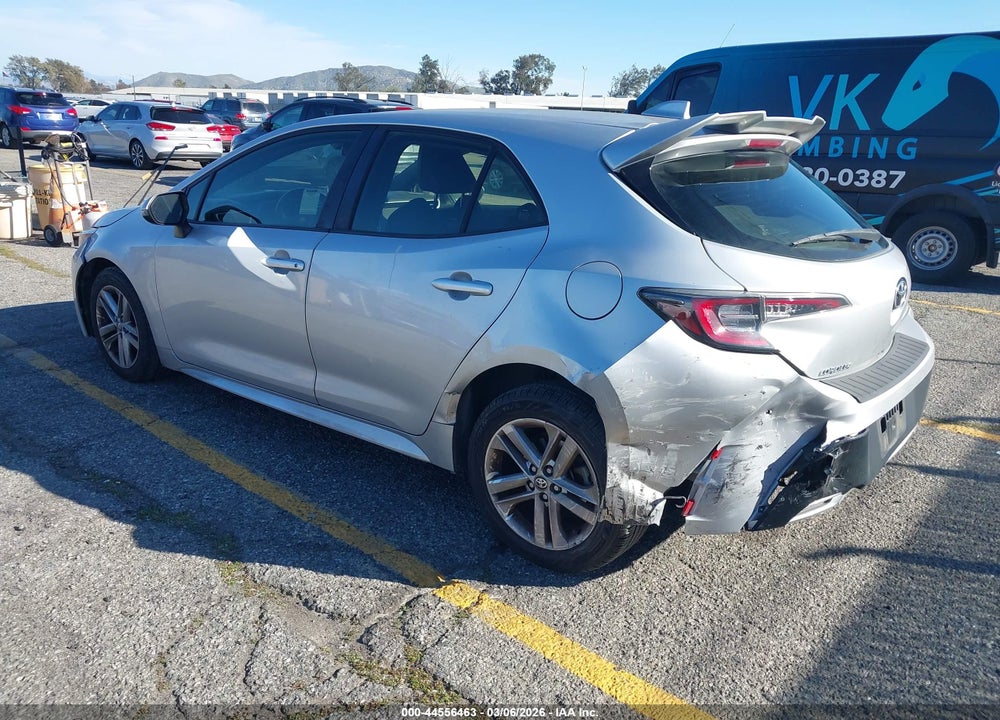 2019 TOYOTA COROLLA SE VIN: JTNK4RBE4K3043635