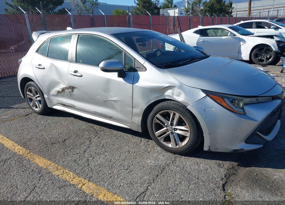 2019 TOYOTA COROLLA SE VIN: JTNK4RBE4K3043635