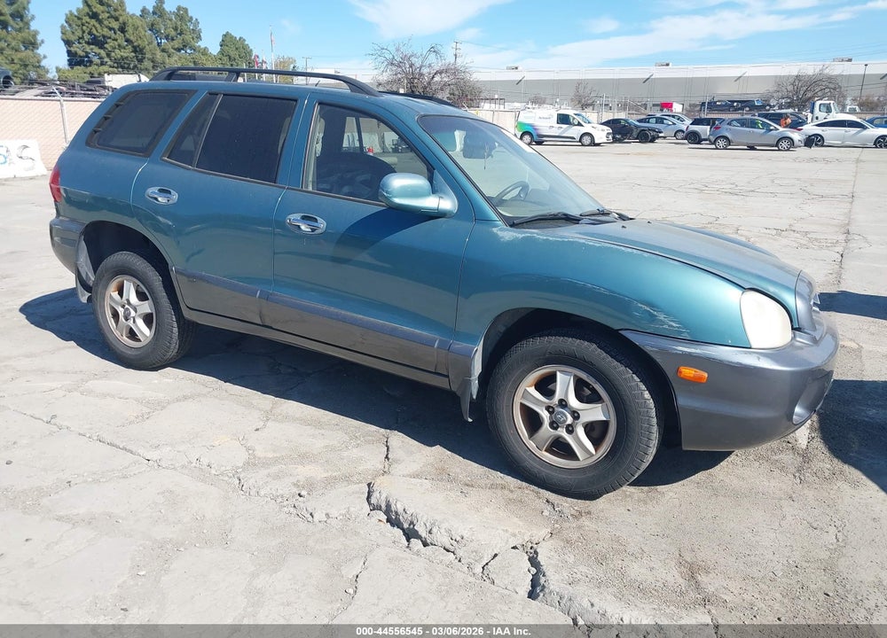2002 HYUNDAI SANTA FE GLS/LX VIN: KM8SC13D22U250111