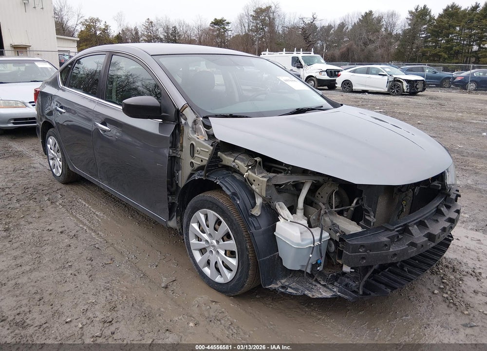 2019 NISSAN SENTRA S VIN: 3N1AB7APXKY443237