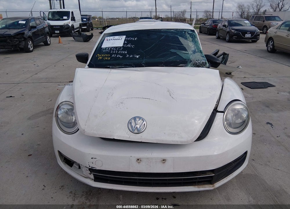 2014 VOLKSWAGEN BEETLE 2.5L ENTRY VIN: 3VWFP7ATXEM603529