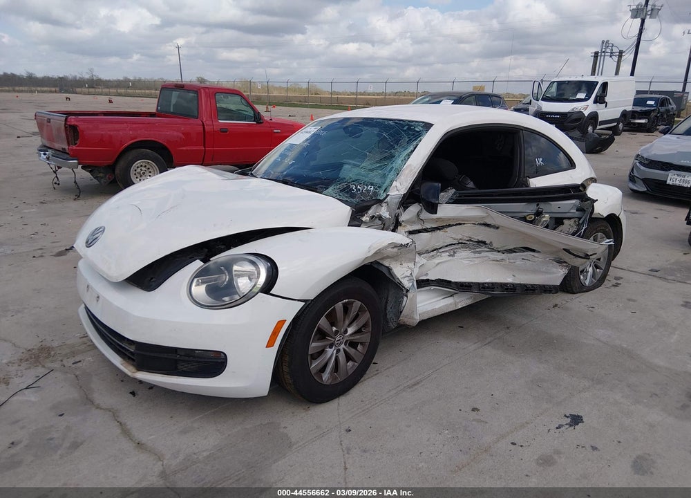 2014 VOLKSWAGEN BEETLE 2.5L ENTRY VIN: 3VWFP7ATXEM603529