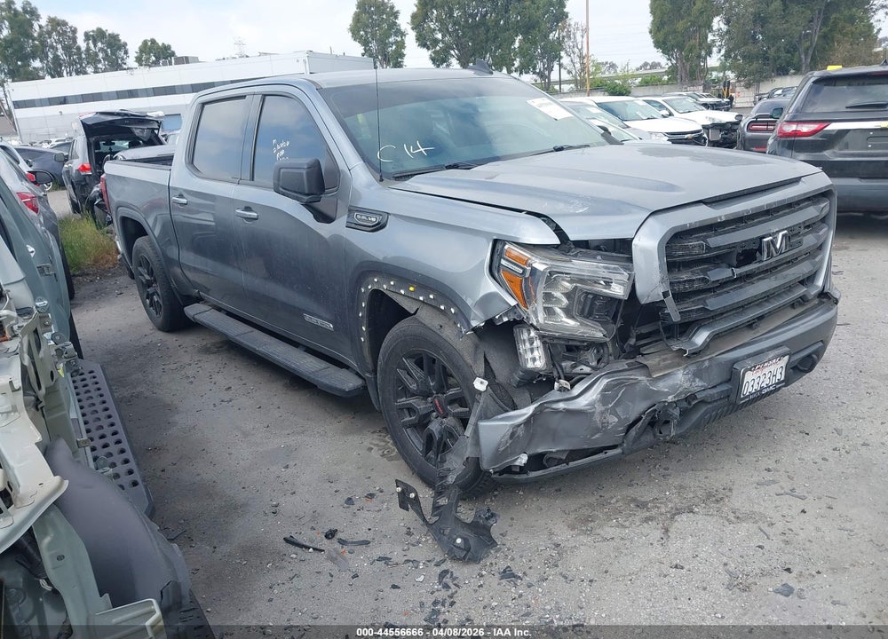 2021 GMC SIERRA 1500 2WD  SHORT BOX ELEVATION VIN: 3GTP8CED3MG381347