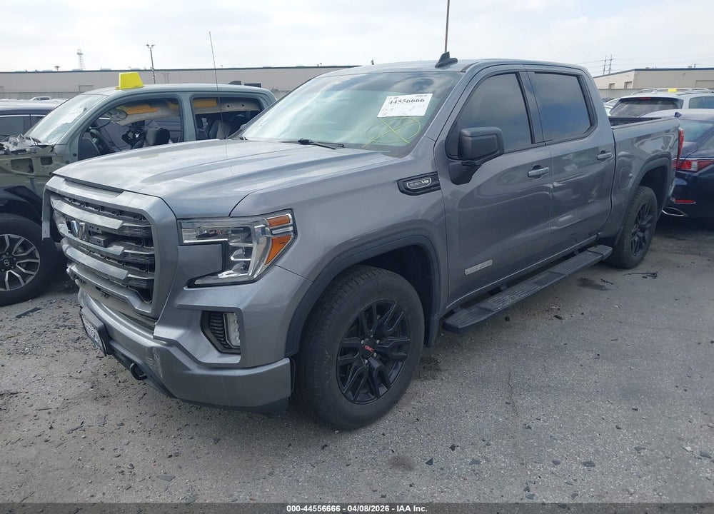 2021 GMC SIERRA 1500 2WD  SHORT BOX ELEVATION VIN: 3GTP8CED3MG381347