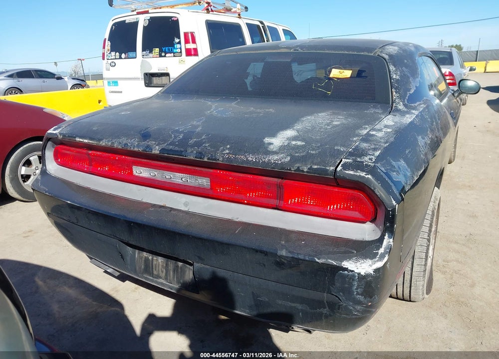 2013 DODGE CHALLENGER SXT VIN: 2C3CDYAG7DH719103