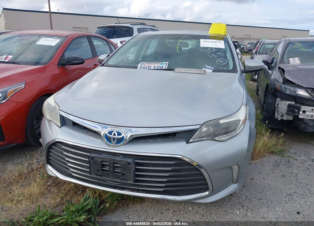 2016 TOYOTA AVALON HYBRID XLE PREMIUM VIN: 4T1BD1EB9GU051556
