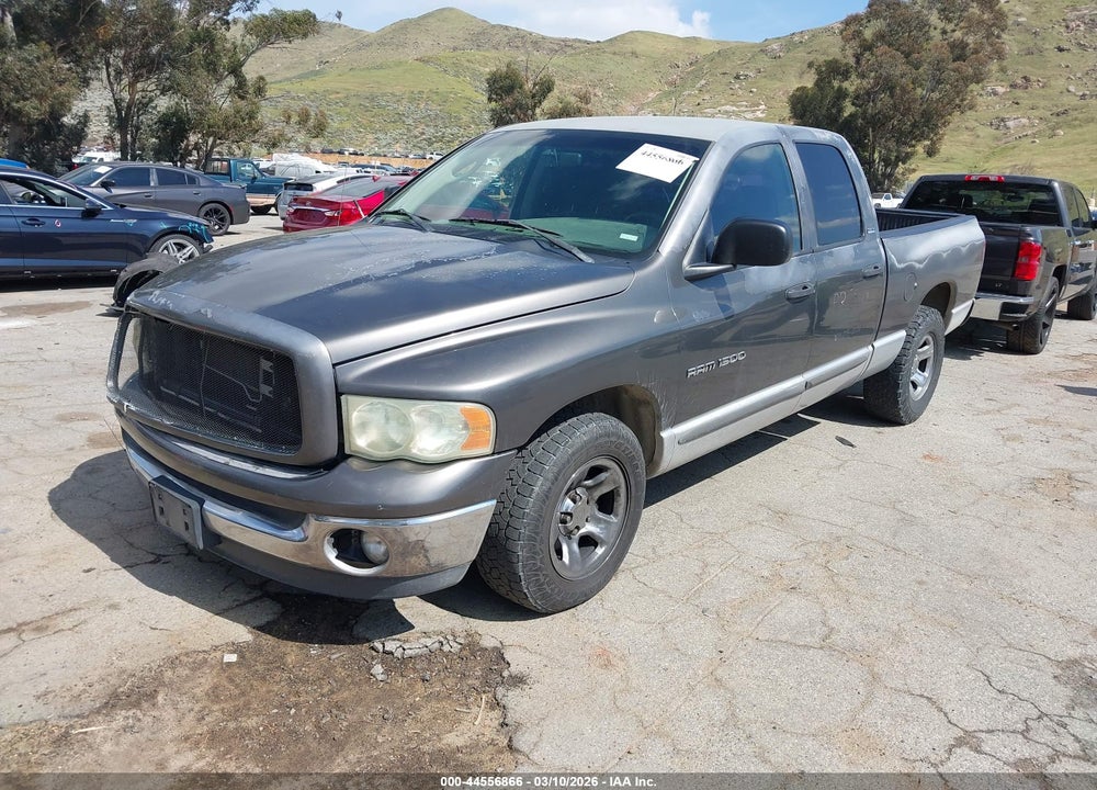 2002 DODGE RAM 1500 ST VIN: 1D7HA18N82S565180