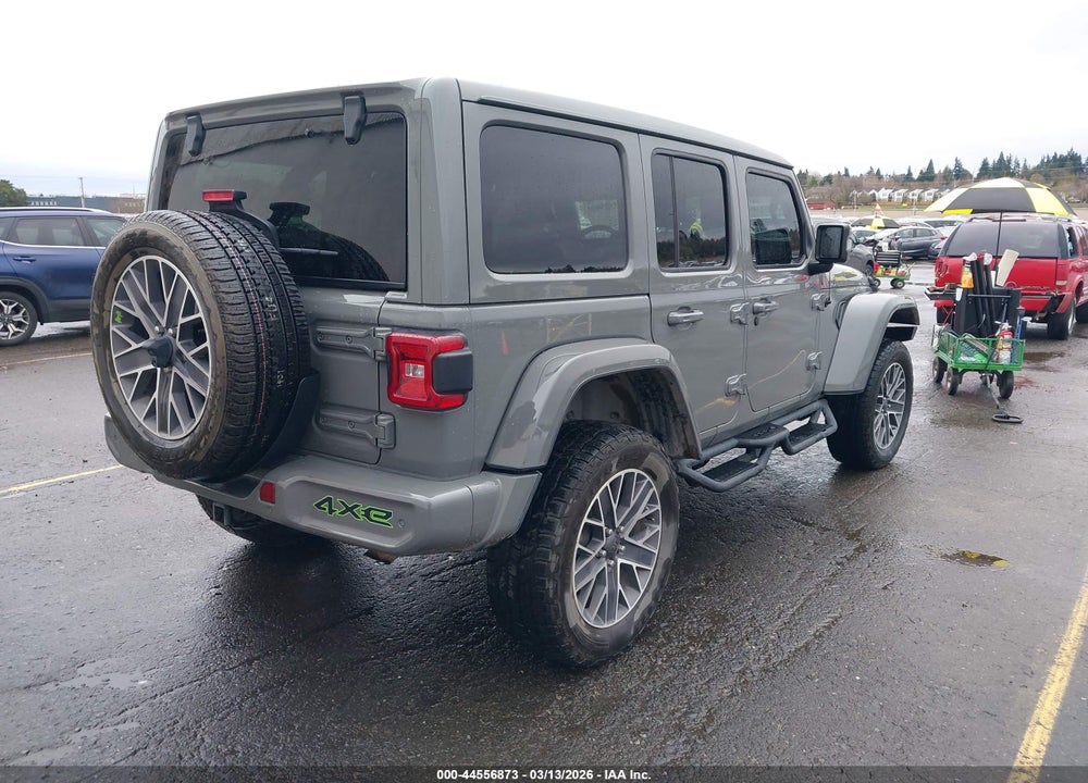2022 JEEP WRANGLER 4XE UNLIMITED HIGH ALTITUDE 4X4 VIN: 1C4JJXP6XNW106643