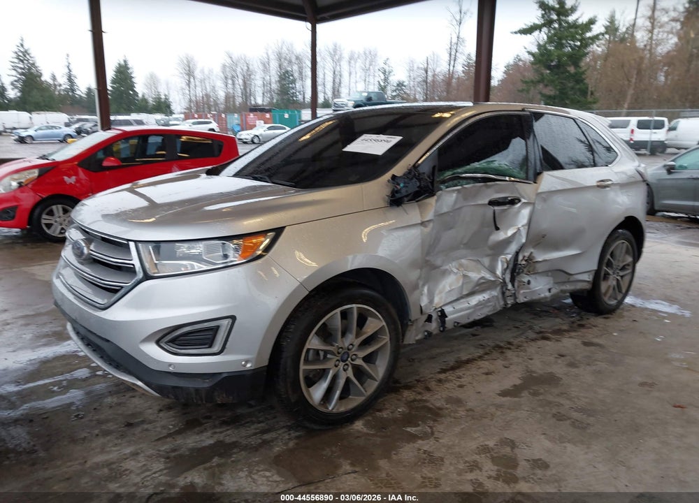 2016 FORD EDGE TITANIUM VIN: 2FMPK4K9XGBB78823