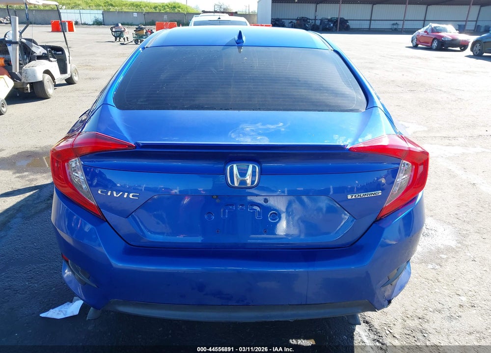 2016 HONDA CIVIC TOURING VIN: 19XFC1F90GE218132