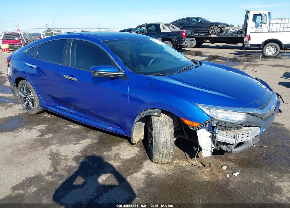2016 HONDA CIVIC TOURING VIN: 19XFC1F90GE218132