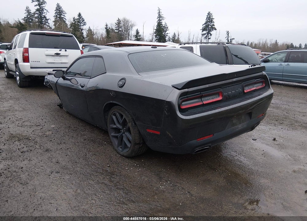 2019 DODGE CHALLENGER SXT VIN: 2C3CDZAG1KH557603
