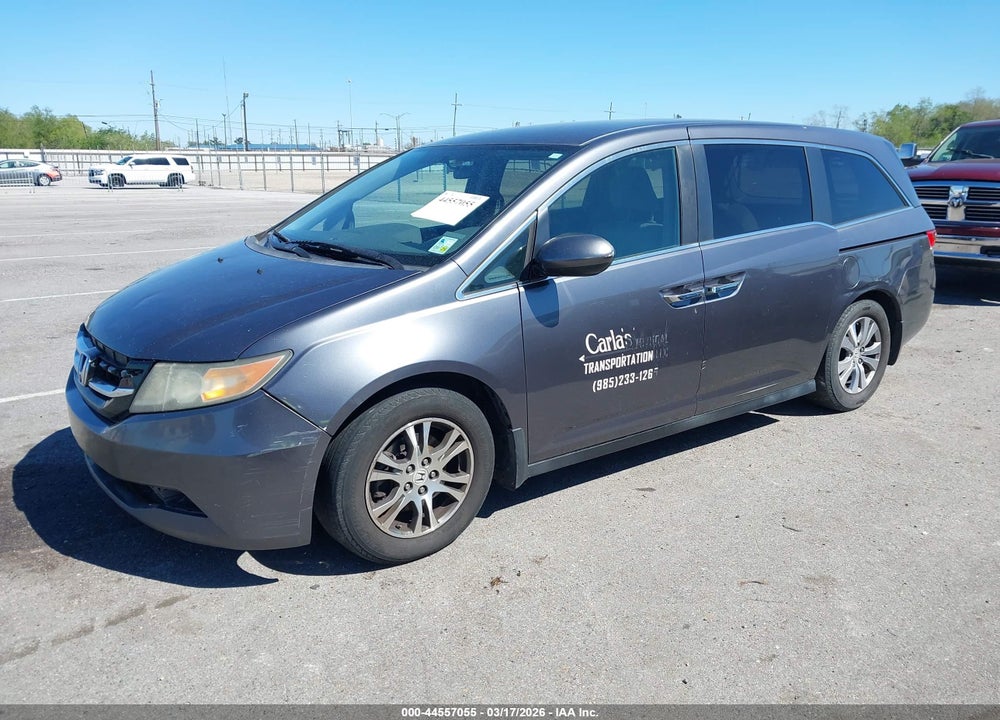 2016 HONDA ODYSSEY SE VIN: 5FNRL5H3XGB078436