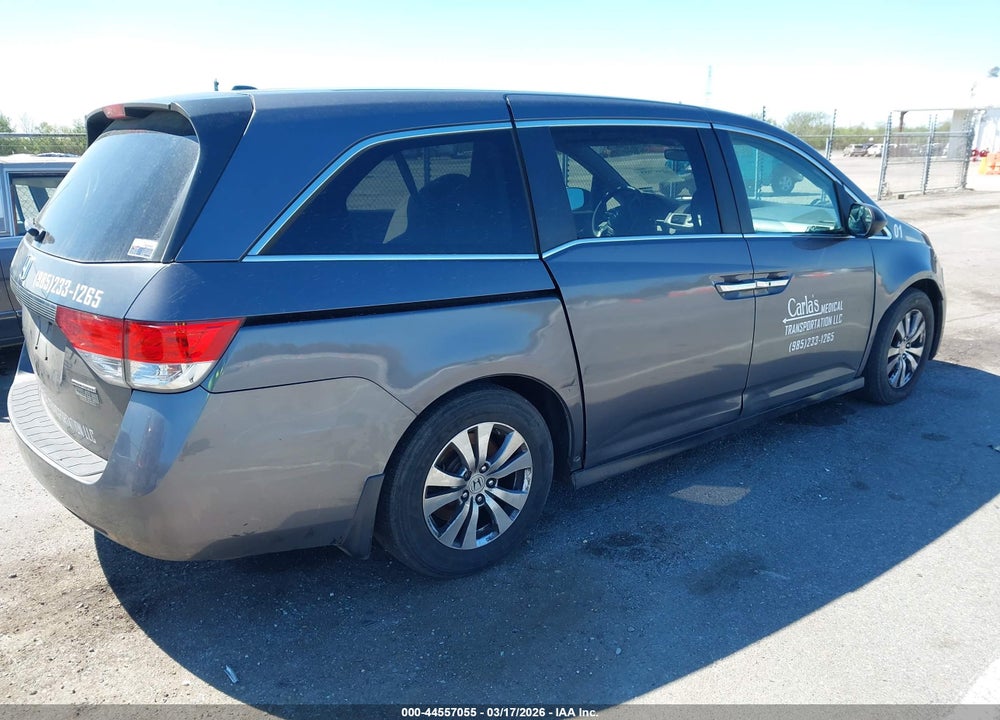 2016 HONDA ODYSSEY SE VIN: 5FNRL5H3XGB078436