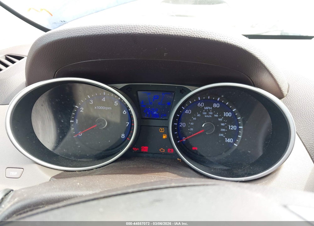2013 HYUNDAI TUCSON GLS VIN: KM8JU3AC7DU632099