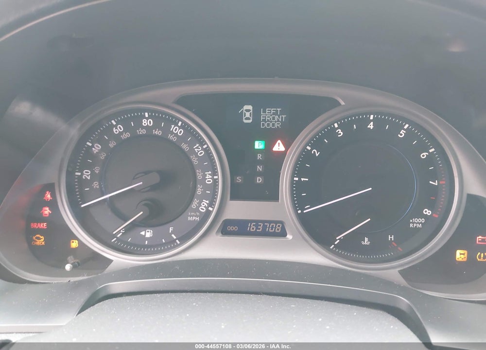 2008 LEXUS IS 250 VIN: JTHCK262285022445