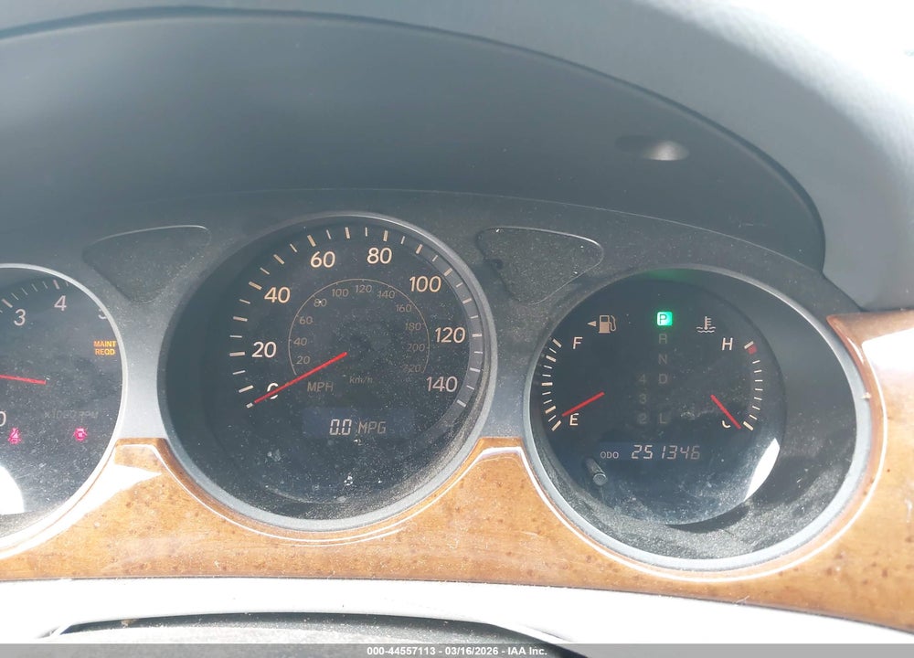 2005 LEXUS ES 330 VIN: JTHBA30G355071450