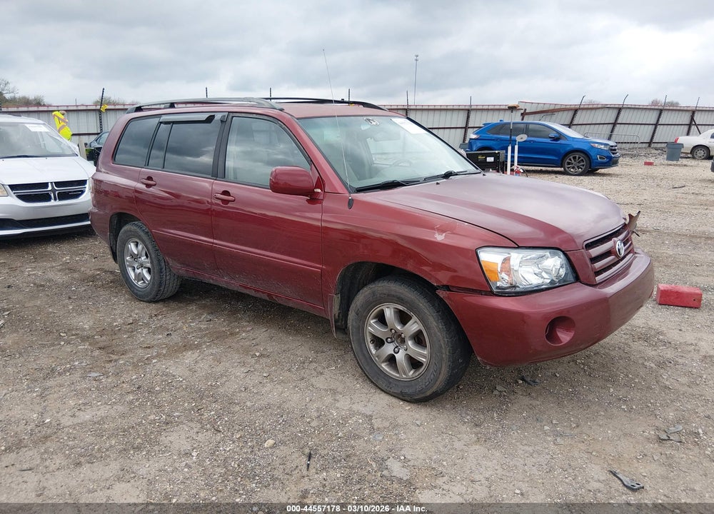 2006 TOYOTA HIGHLANDER V6 VIN: JTEDP21A060122507
