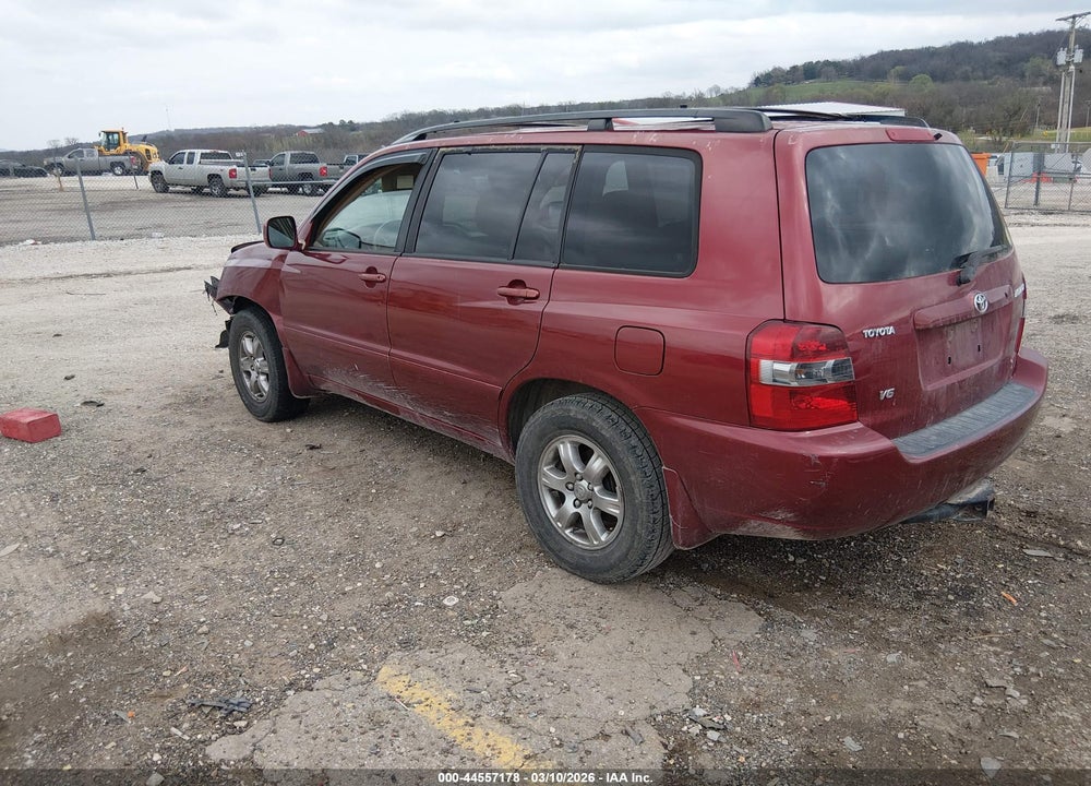 2006 TOYOTA HIGHLANDER V6 VIN: JTEDP21A060122507