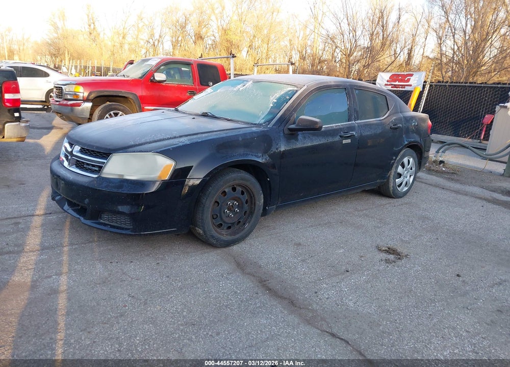 2012 DODGE AVENGER SE VIN: 1C3CDZAB7CN109914