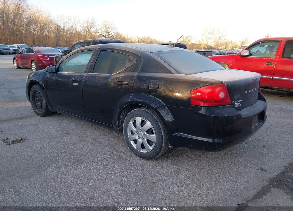 2012 DODGE AVENGER SE VIN: 1C3CDZAB7CN109914